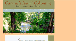 Desktop Screenshot of cantinesislandcohousing.org
